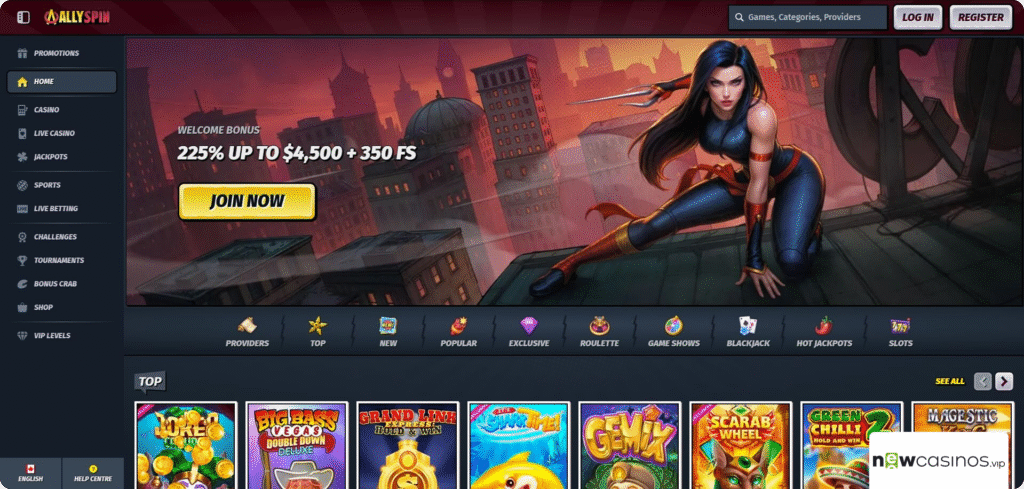 AllySpin Casino Review