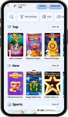 CasinoLab Casino Mobile