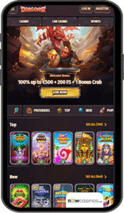 Dragonia Casino Mobile app