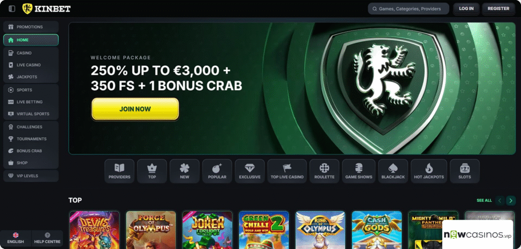 Kinbet Casino Review