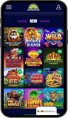 LimeWin Casino Mobile