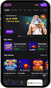 Memo Casino Mobile