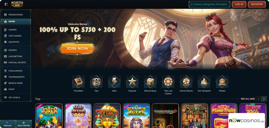 Monster Casino Review