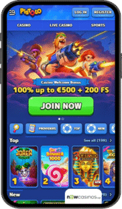 Pistolo Casino Mobile app
