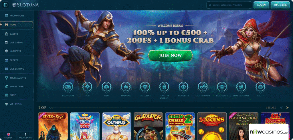 Slotuna Casino Review