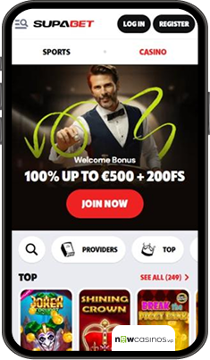 Supabet Casino Mobile
