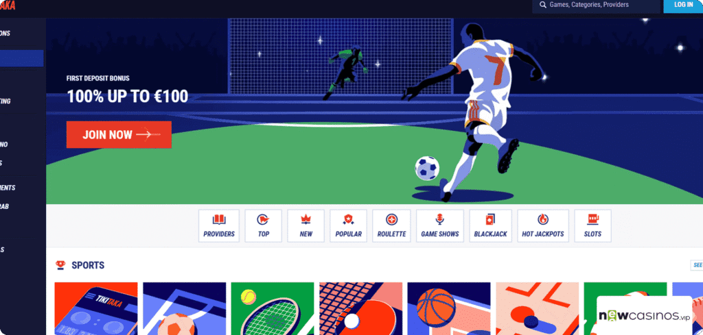 TikiTaka Casino Review