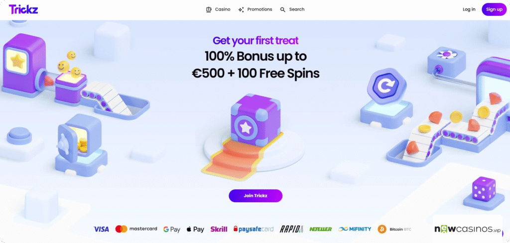 Trickz Casino Review