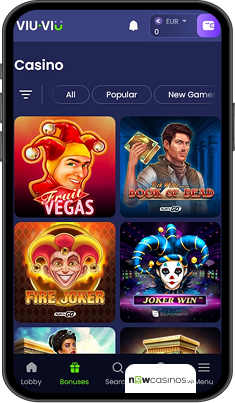 Viu Viu Casino Mobile