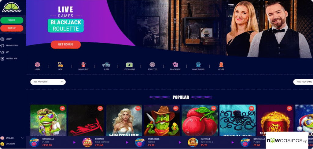 LimeWin Casino Review