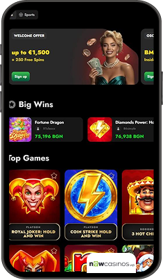 OscarSpin Casino Mobile