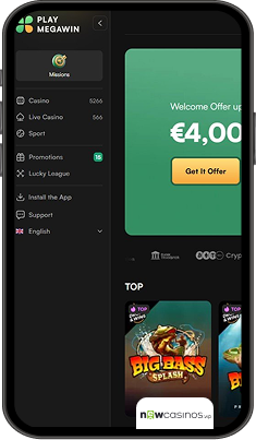 Play Megawin Casino Mobile