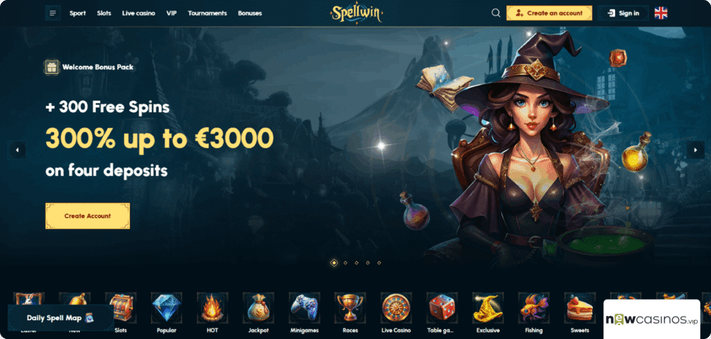 SpellWin Casino Review