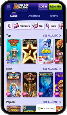 Spinbara Casino Mobile