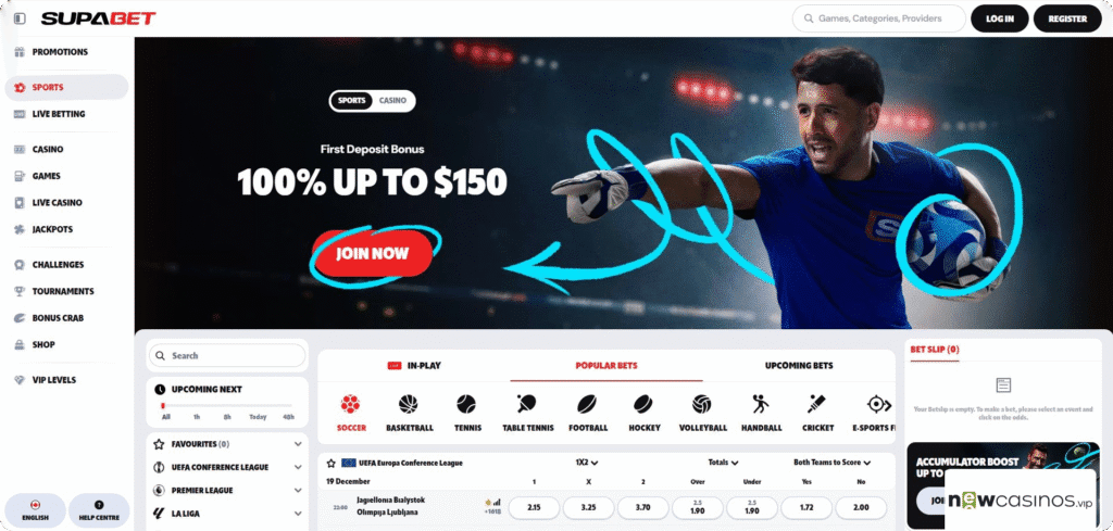 SupaBet Casino Review