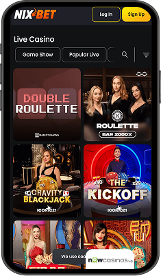 NixBet Casino Mobile