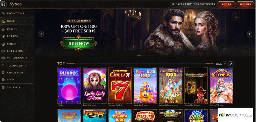 Kyngs Casino Review