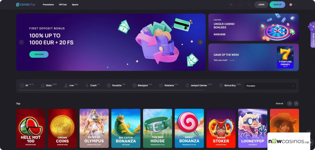 EraBet Casino Review