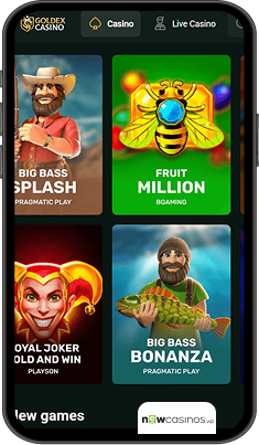 Goldex Casino Mobile