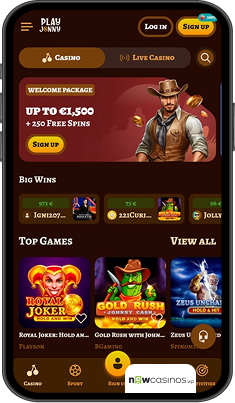 PlayJonny Casino Mobile