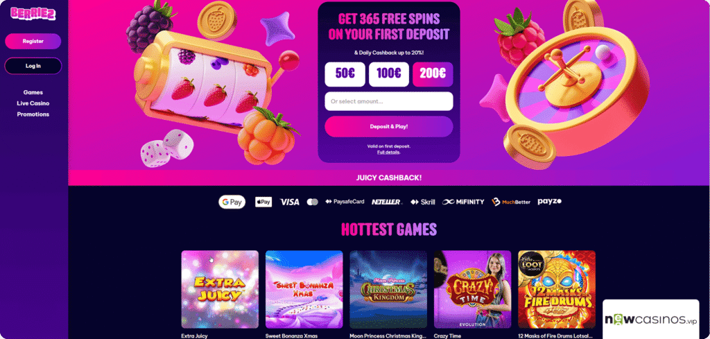 Berriez Casino Review