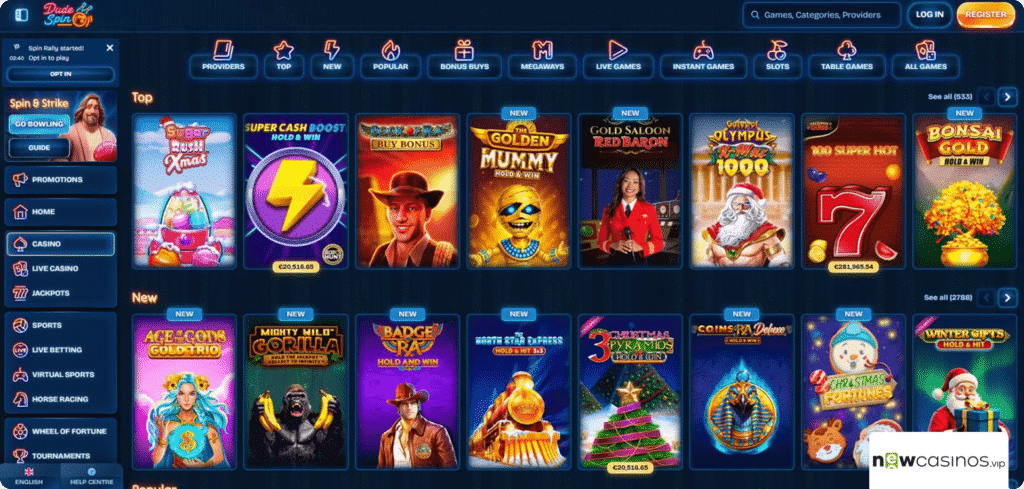 DudeSpin Casino Review