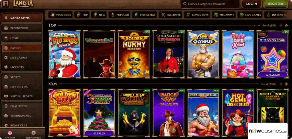 Lanista Casino Review