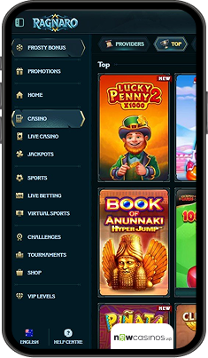 Ragnaro Casino Mobile