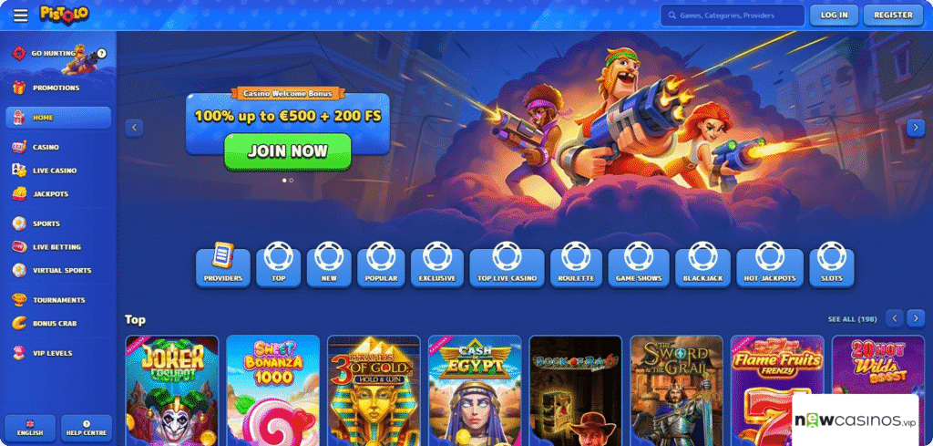 Pistolo Casino Review